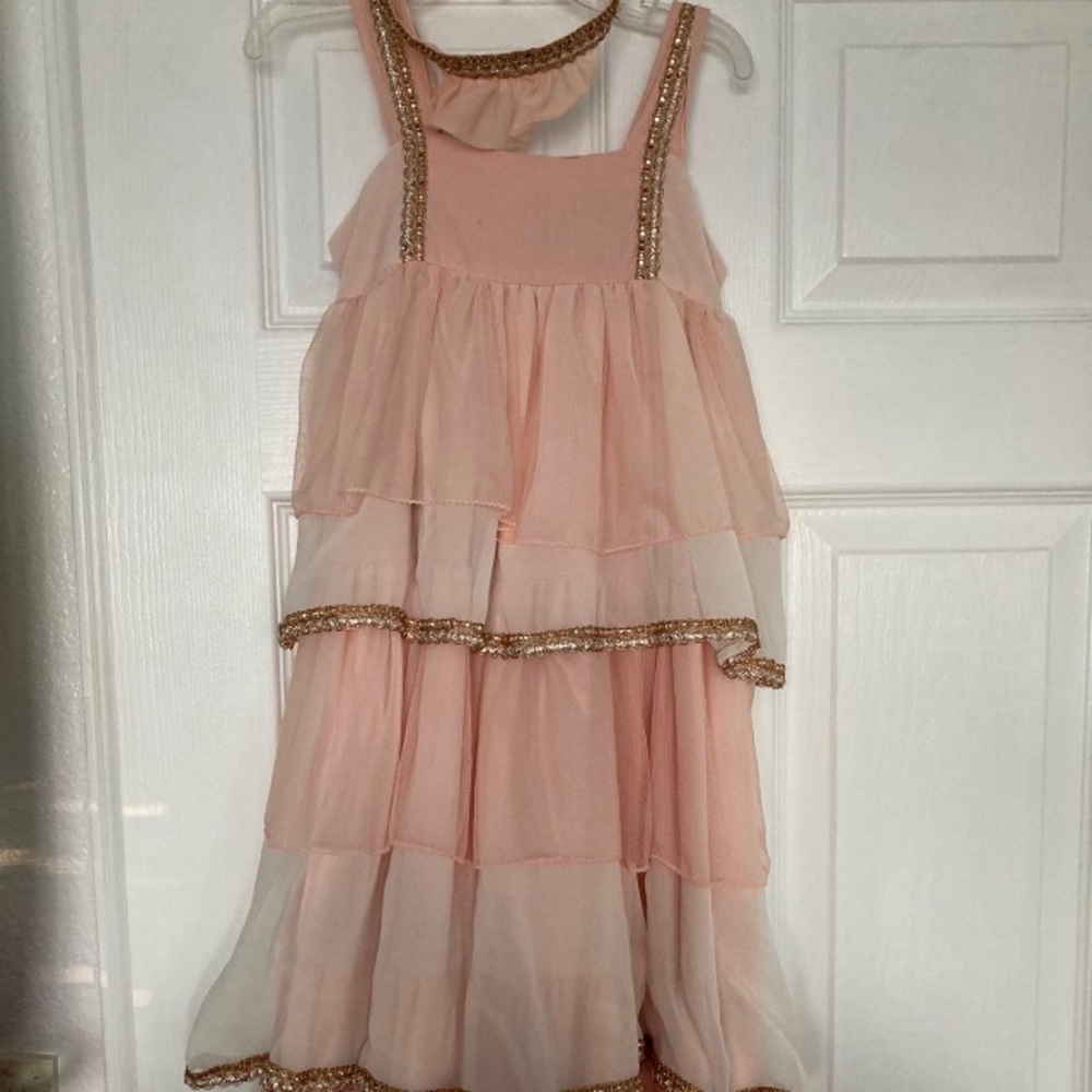 W.D Wolf Girls Princess Dress Size 5